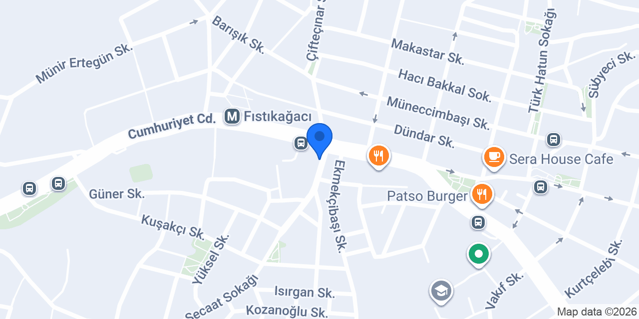 Harfane Çiğ Köftecisi konumu