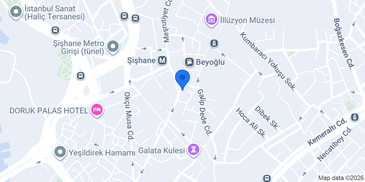 Şirin Fırın Bakery l Tünel konumu