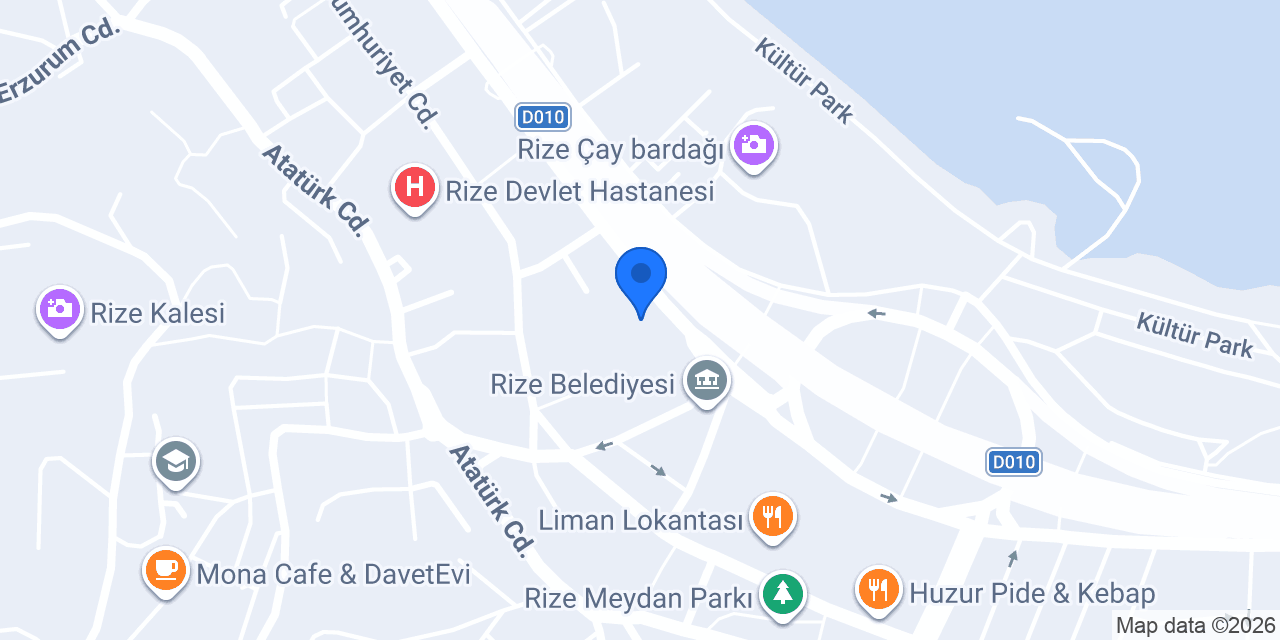 SAFİR CAFE&RESTAURANT konumu