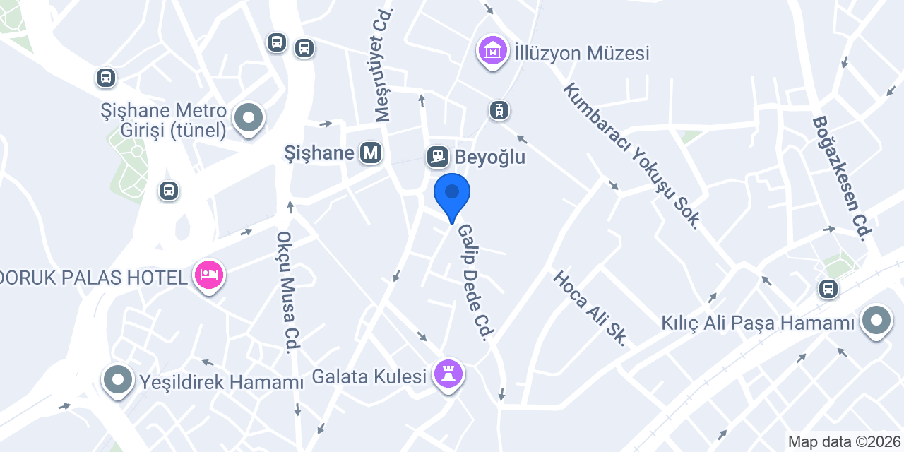 DANTE MÜZİK TÜNEL konumu