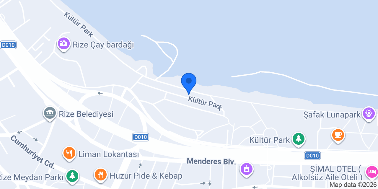 Öz Balık Lokantası konumu