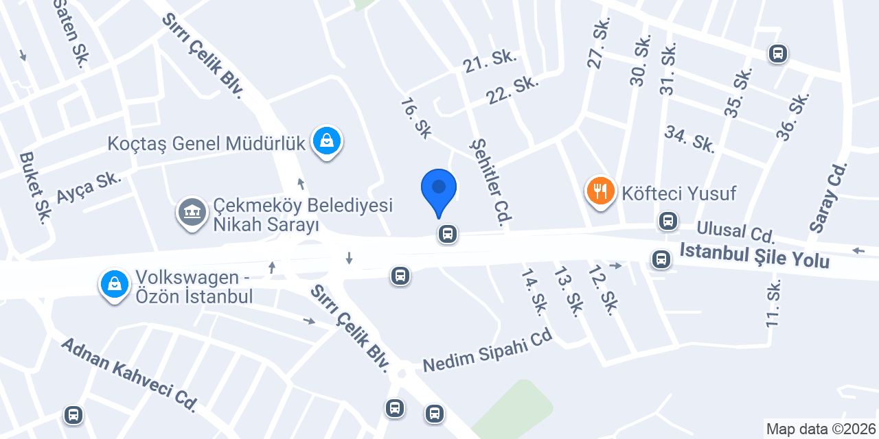 CHERY Yüzbaşıoğlu konumu