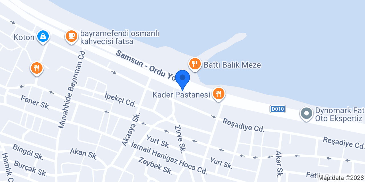 ERC AUTO FATSA konumu