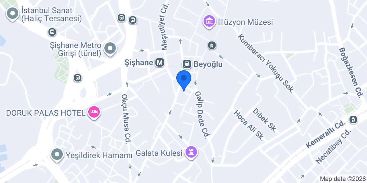 Taze Mutfak Avluda konumu