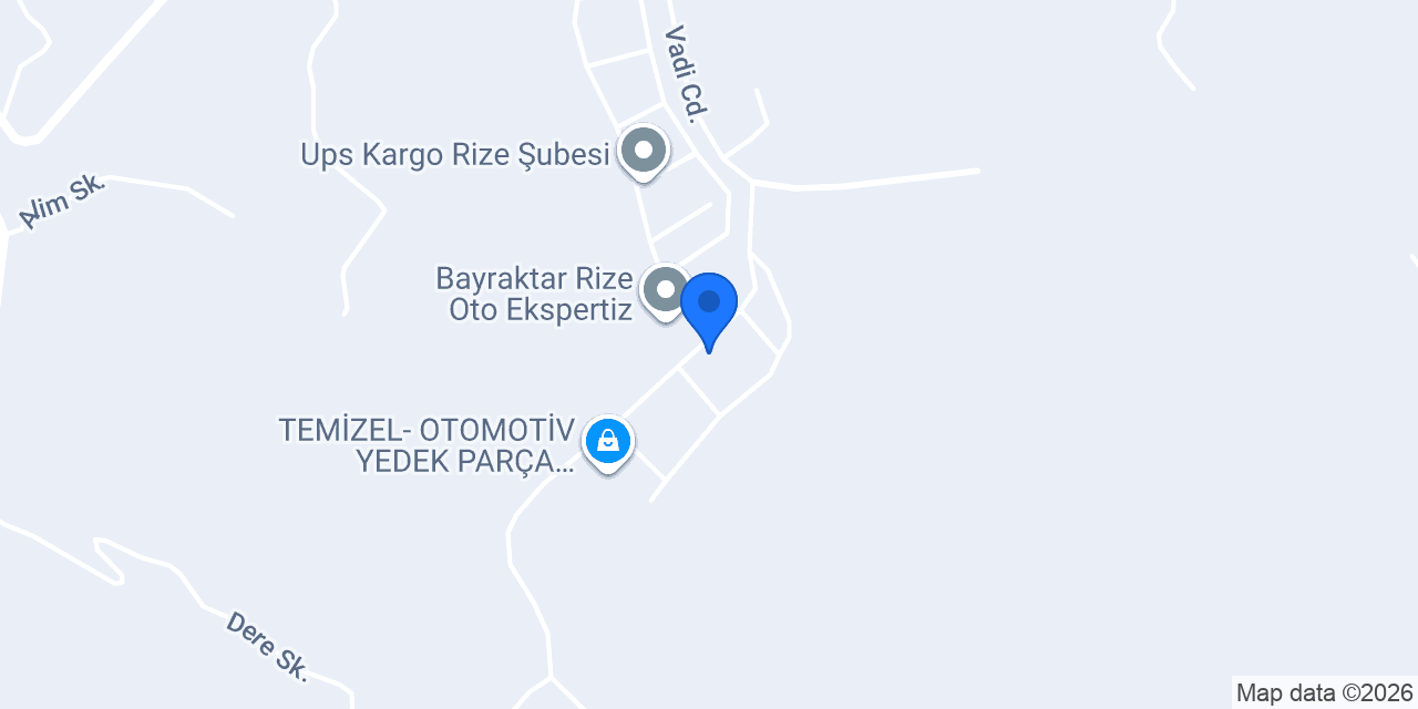 Üç eller Ford servisi konumu