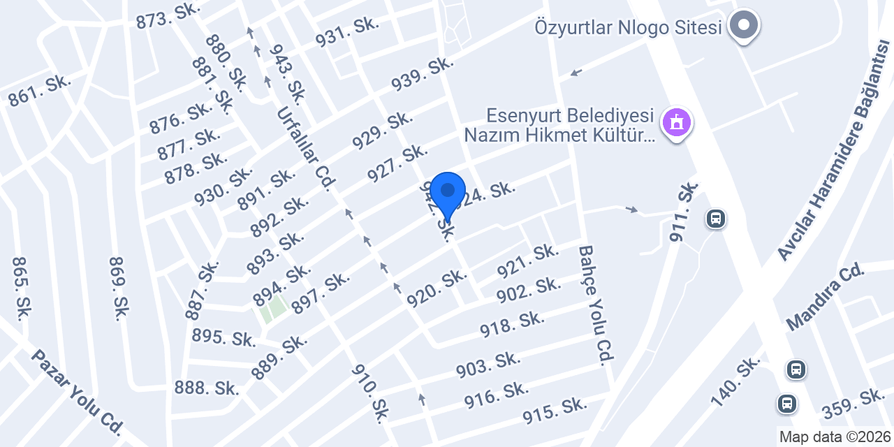 Mergen Dijital Baskı konumu