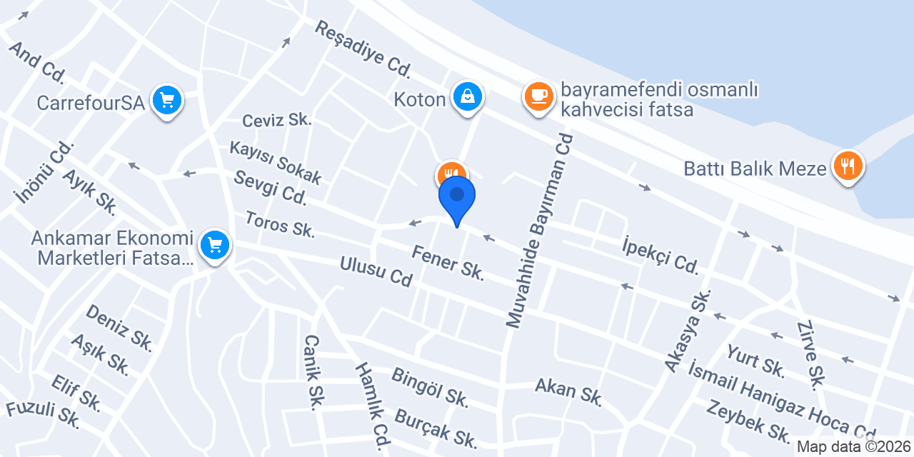 Furya Yapı - Brango Çelik Kapı konumu