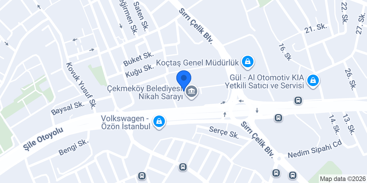 7 Tepe Sosyal Tesisleri konumu