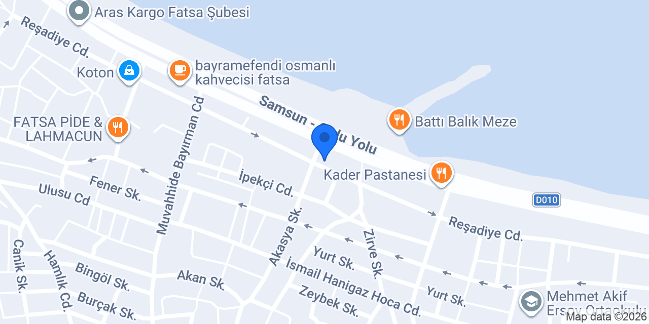 Orkipa Pastaneleri 2 konumu