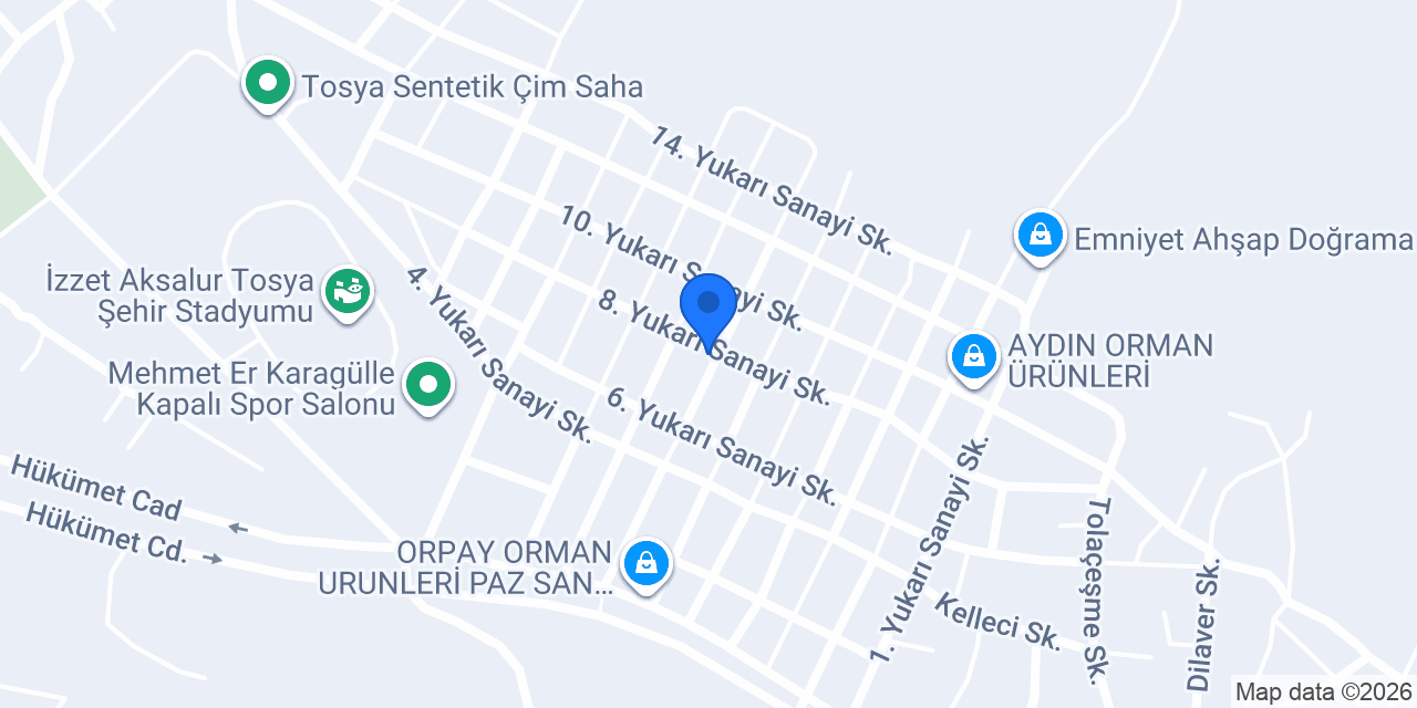 Emeksan Ahşap konumu