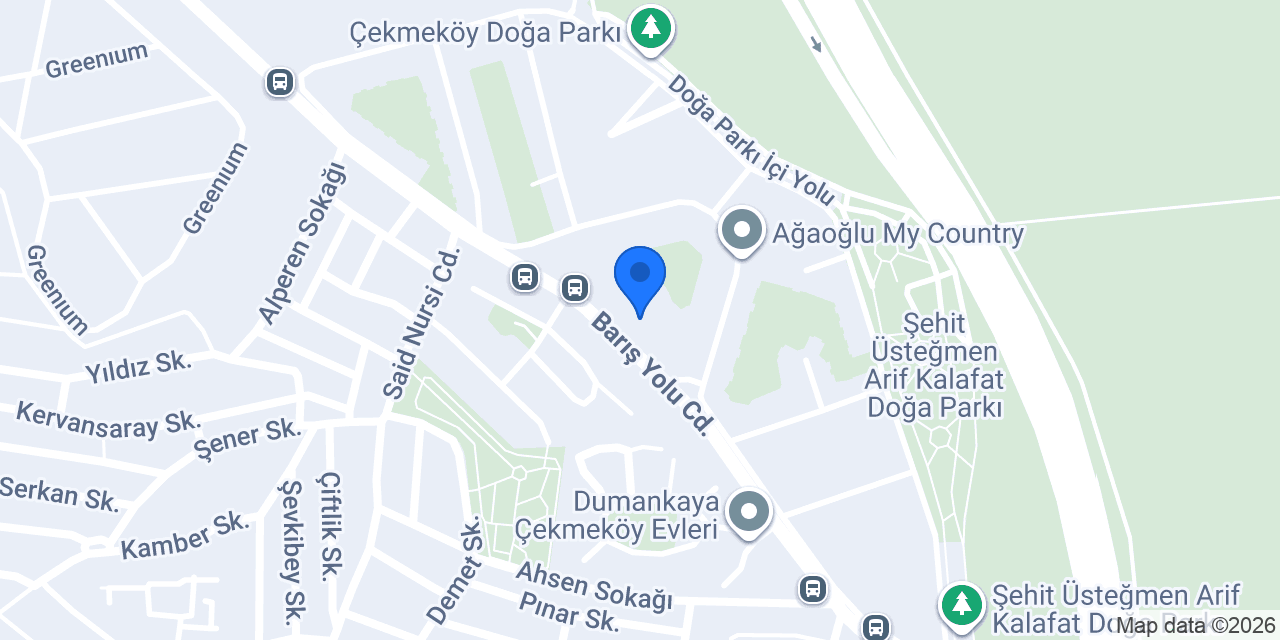 SHİNE CAFE ÇEKMEKÖY konumu