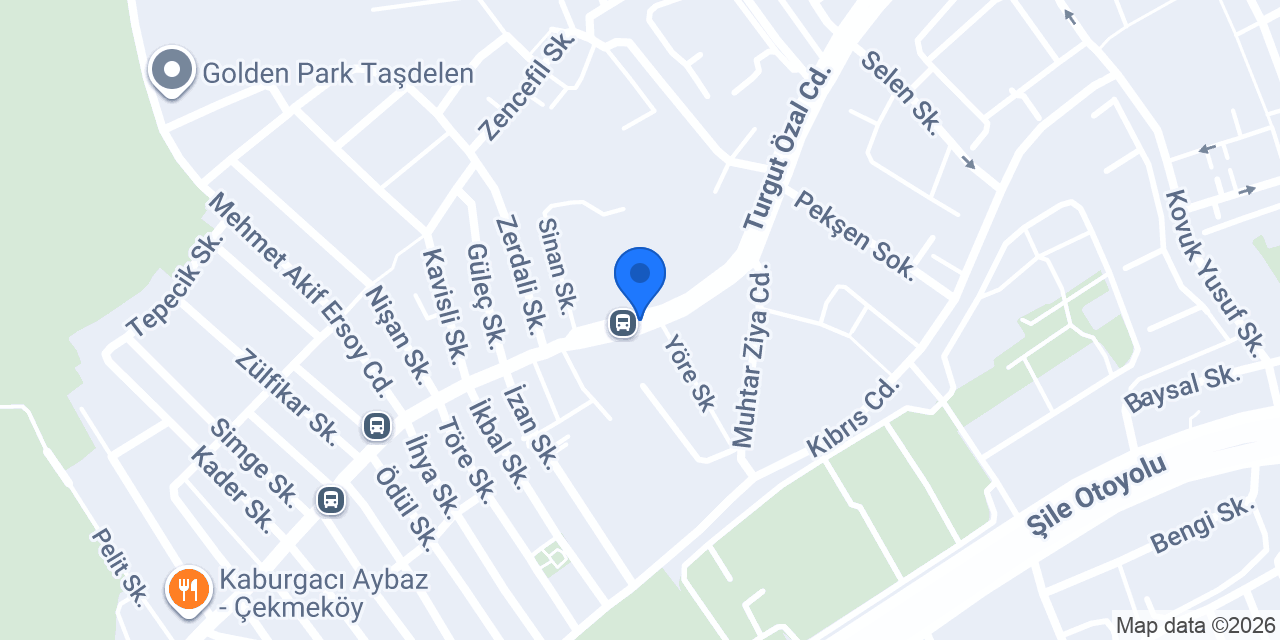 Çekmeköy İngiliz Kültür konumu