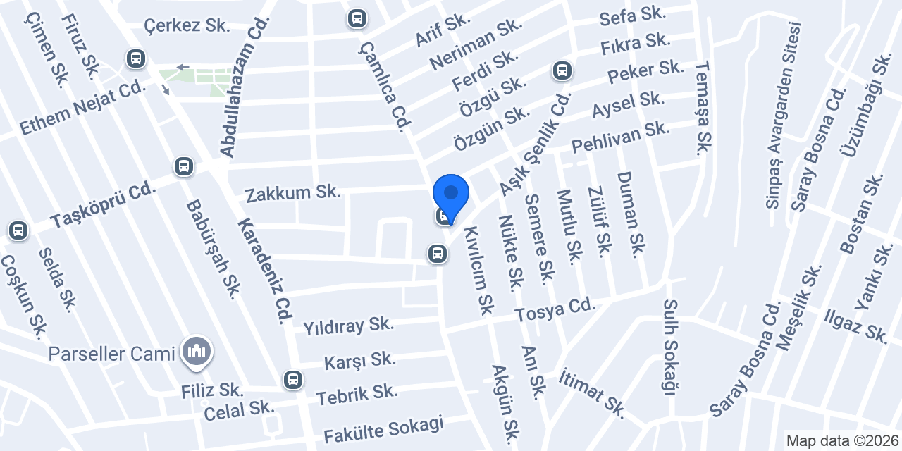 Poyraz Dondurma konumu