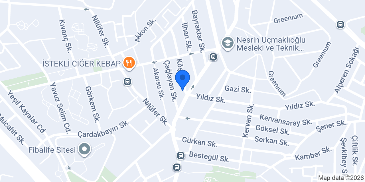 Fatih Makine Hırdavat konumu