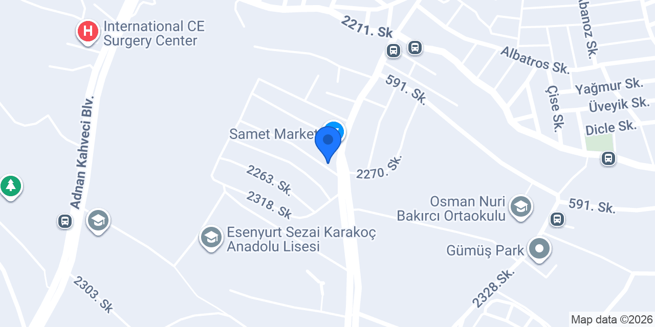 Nova TERZİ konumu