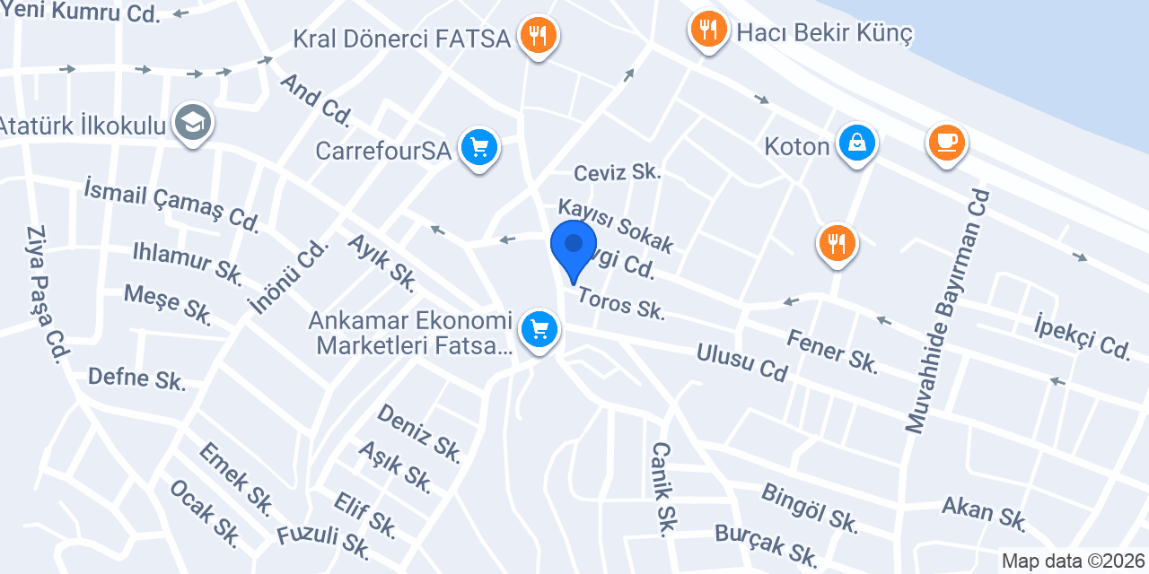 Çağdaş Elektronik konumu