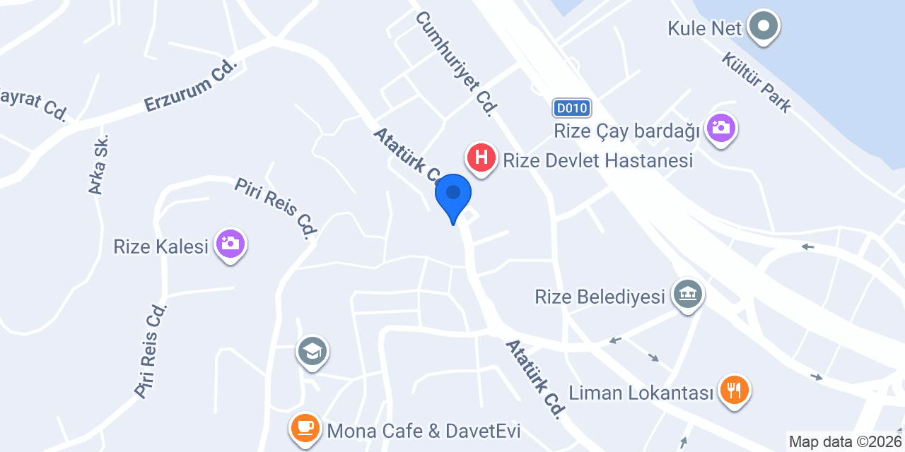 Anadolu Eczanesi konumu