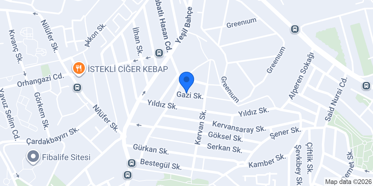 Sultan börek unlu mamülleri konumu