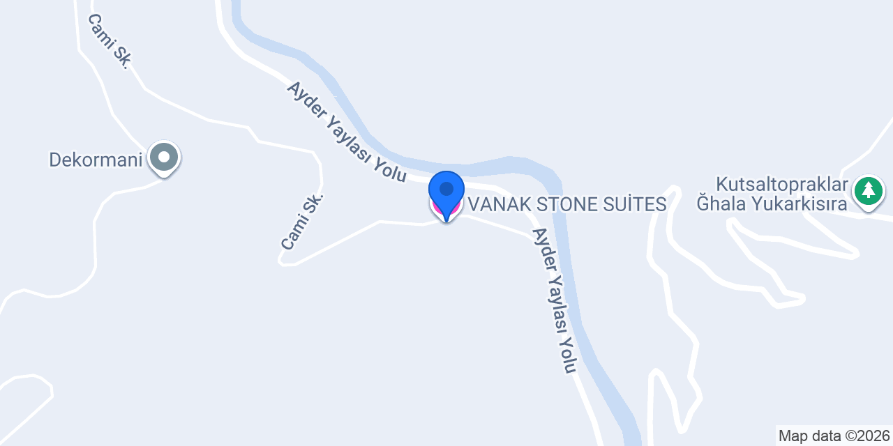 VANAK STONE SUİTES konumu