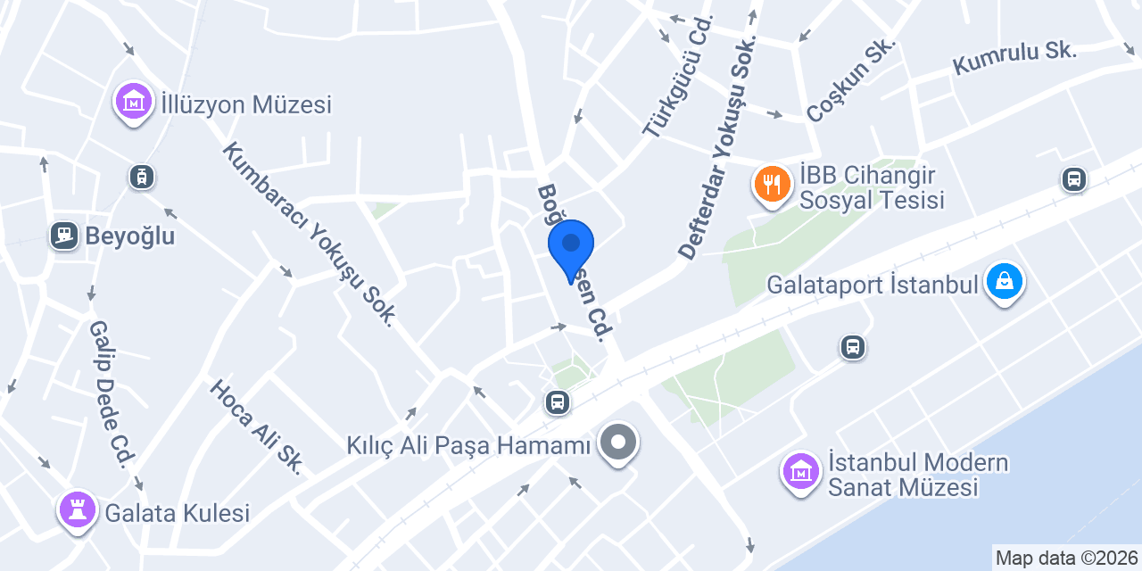 Cihangir Mobilyacısı konumu