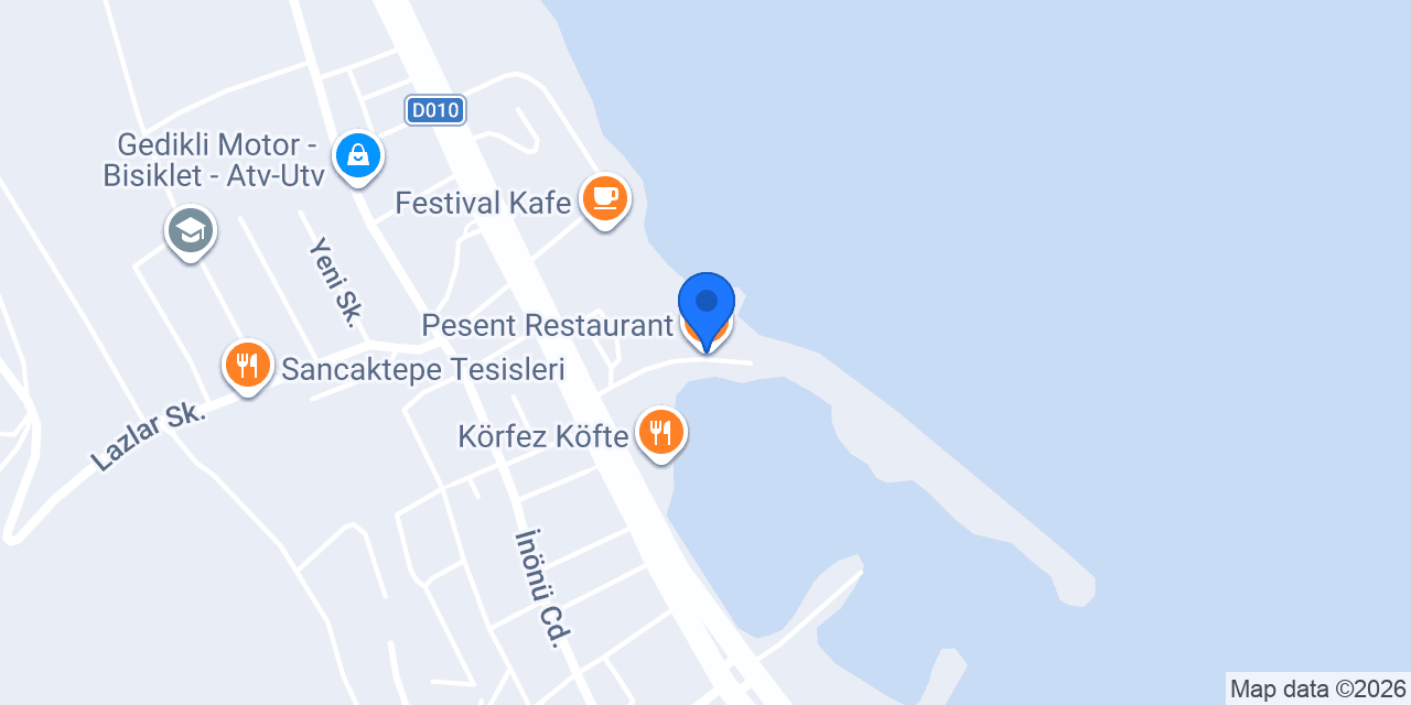 Pesent Restaurant konumu