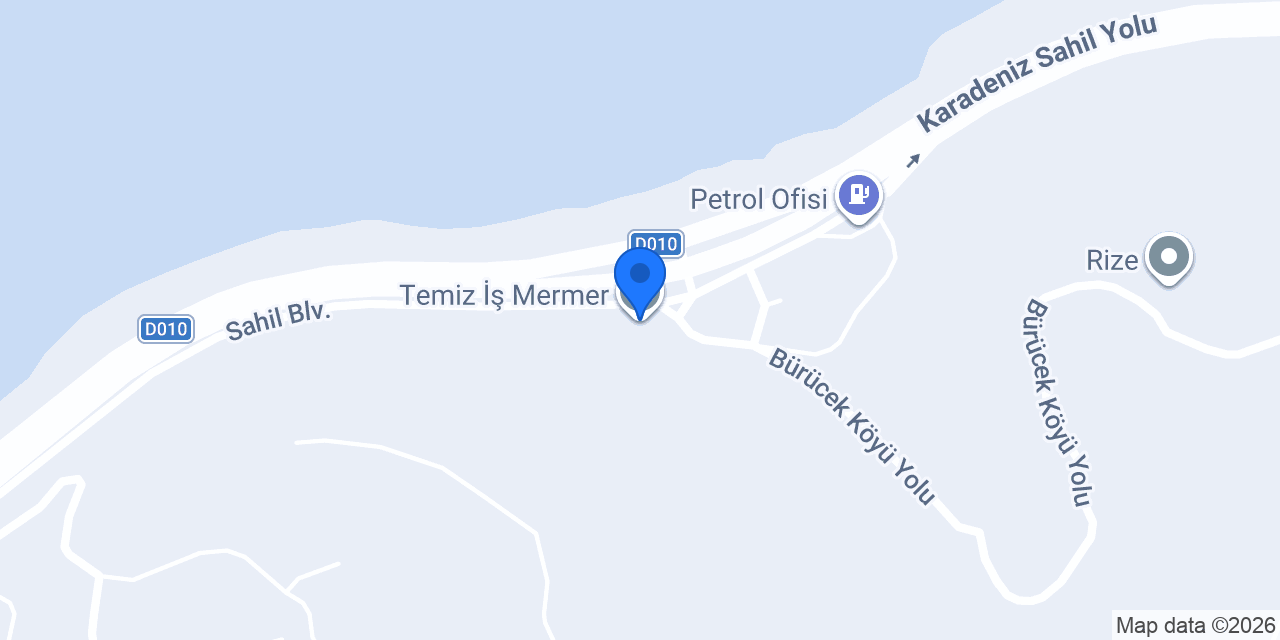 Temiz İş Mermer konumu