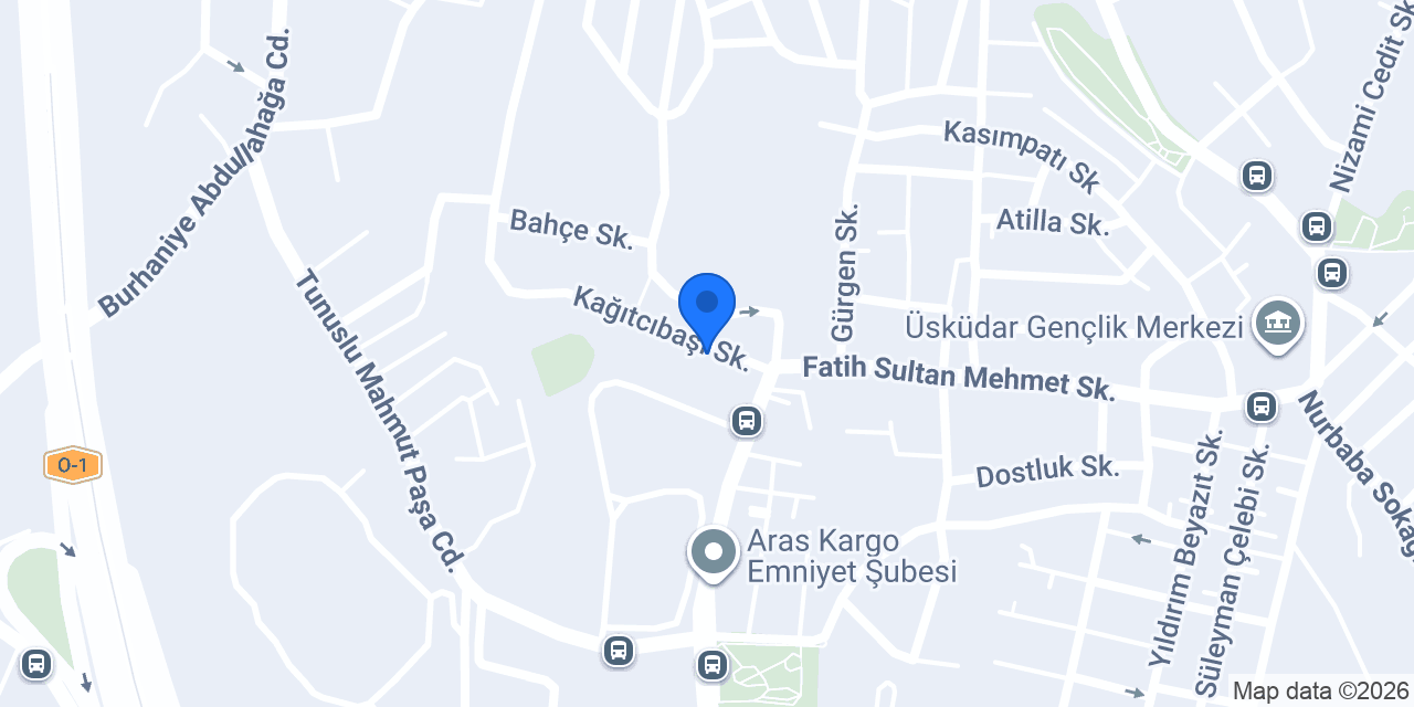 Üsküdar Reform Çilingir Anahtarcı 7/24 konumu