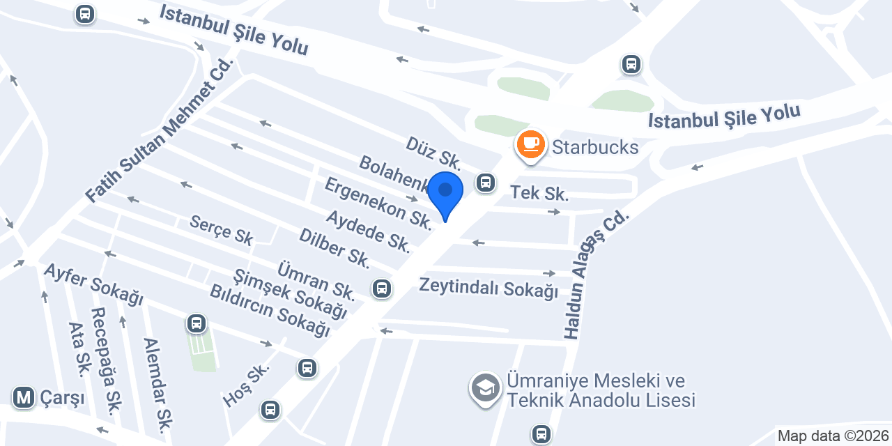 Callavi Ümraniye konumu
