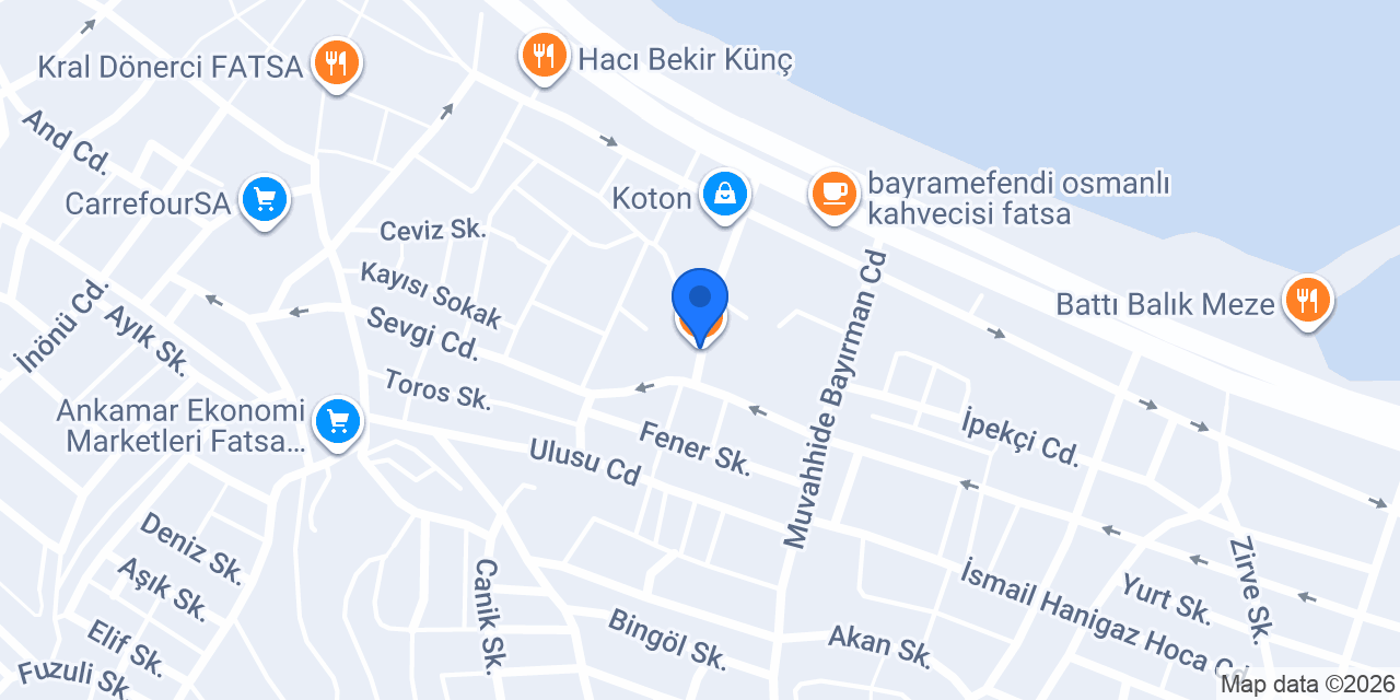 PARLAK ELEKTRİK konumu