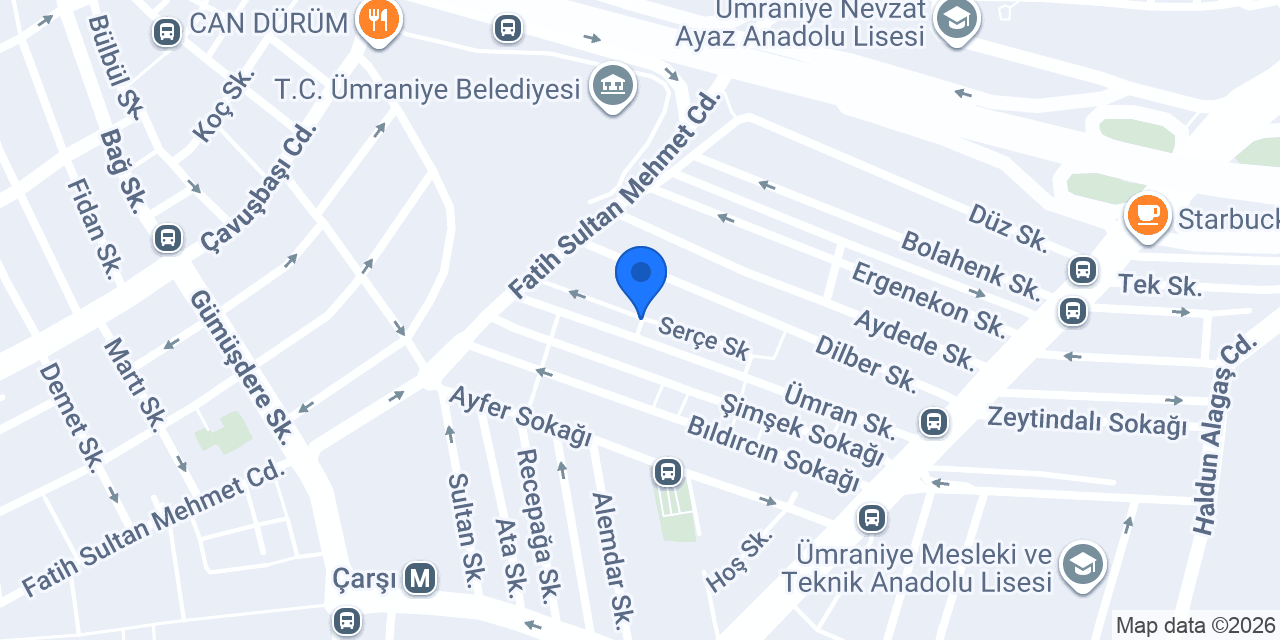 VİP TERZİ konumu