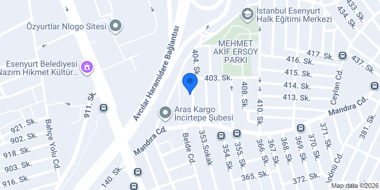 Uçak Biletleri konumu