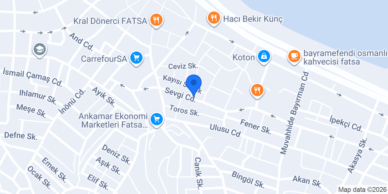 Derya Kırtasiye konumu