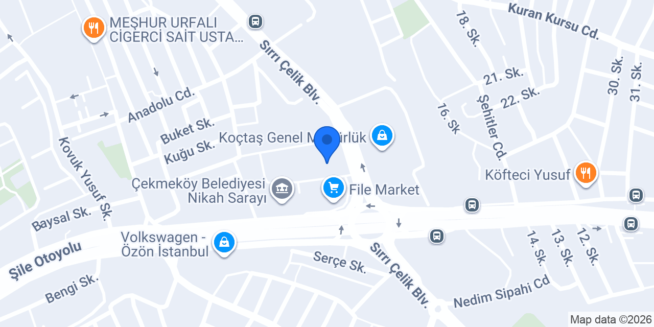 AYB VIP AUTO konumu