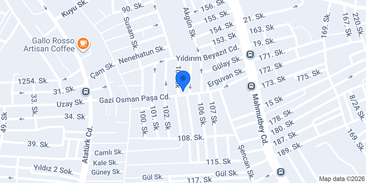 Lucky Saç Tasarım konumu