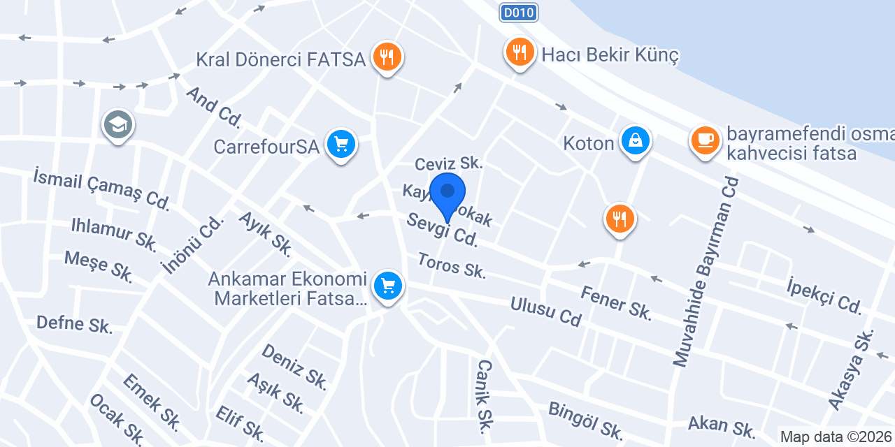 Sade Kırtasiye konumu