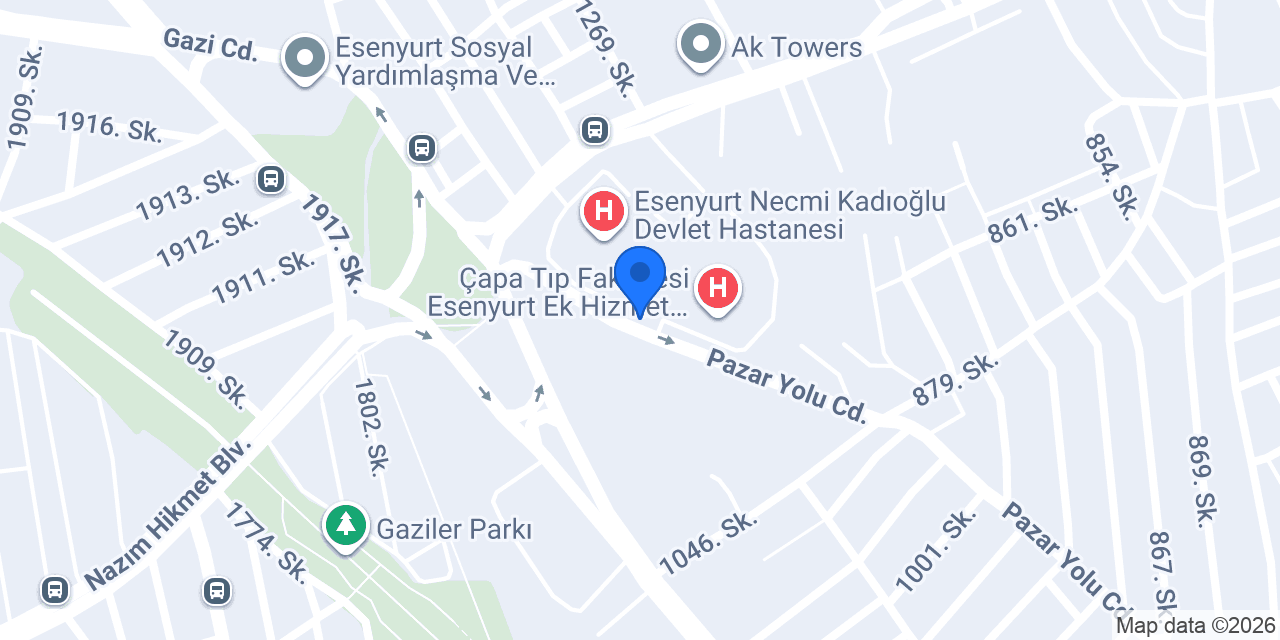 Esenyurt Taksi konumu