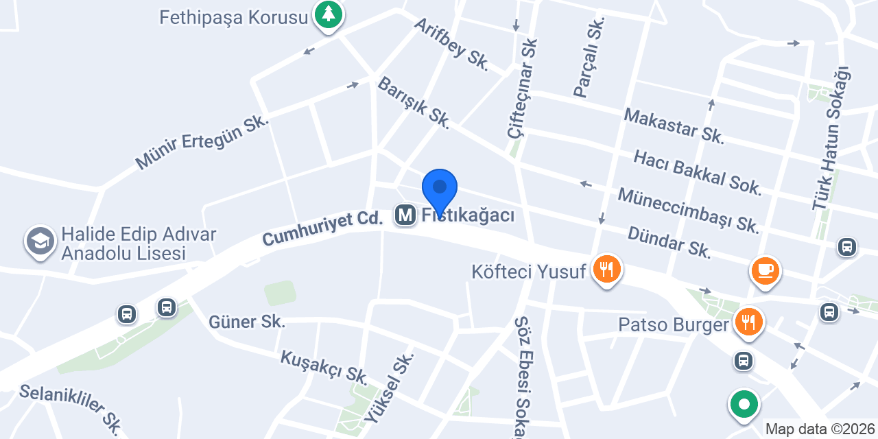 Petburada Üsküdar konumu