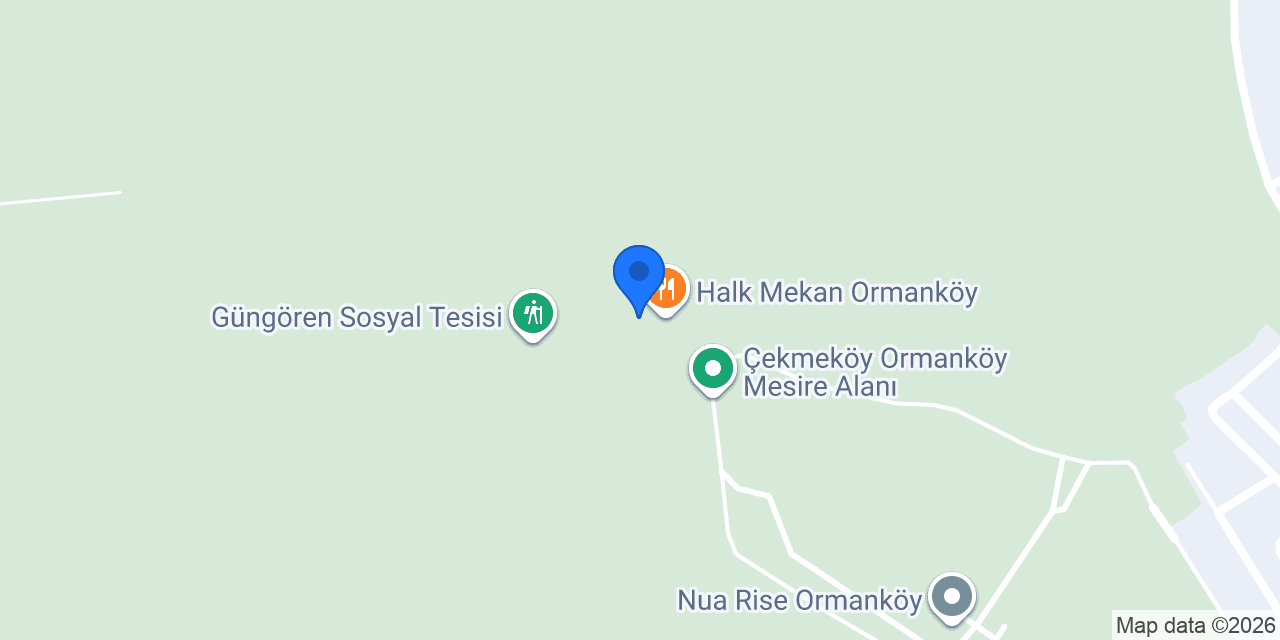 Halk Mekan Ormanköy konumu