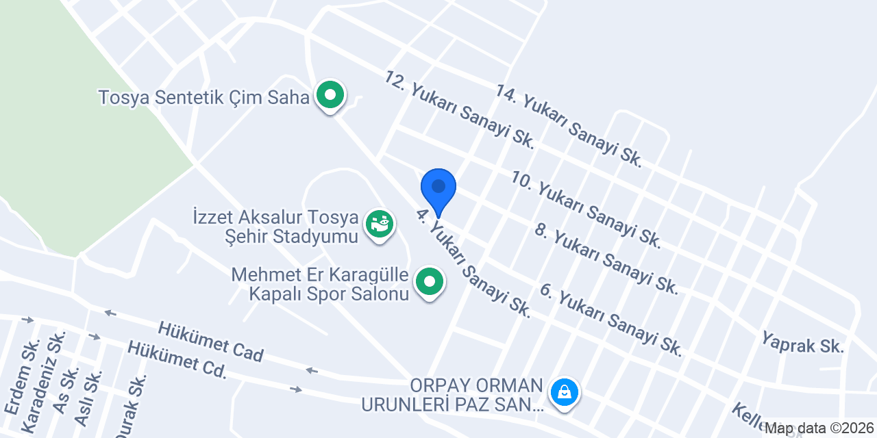 KARADENİZ GÜVEN AHŞAP konumu