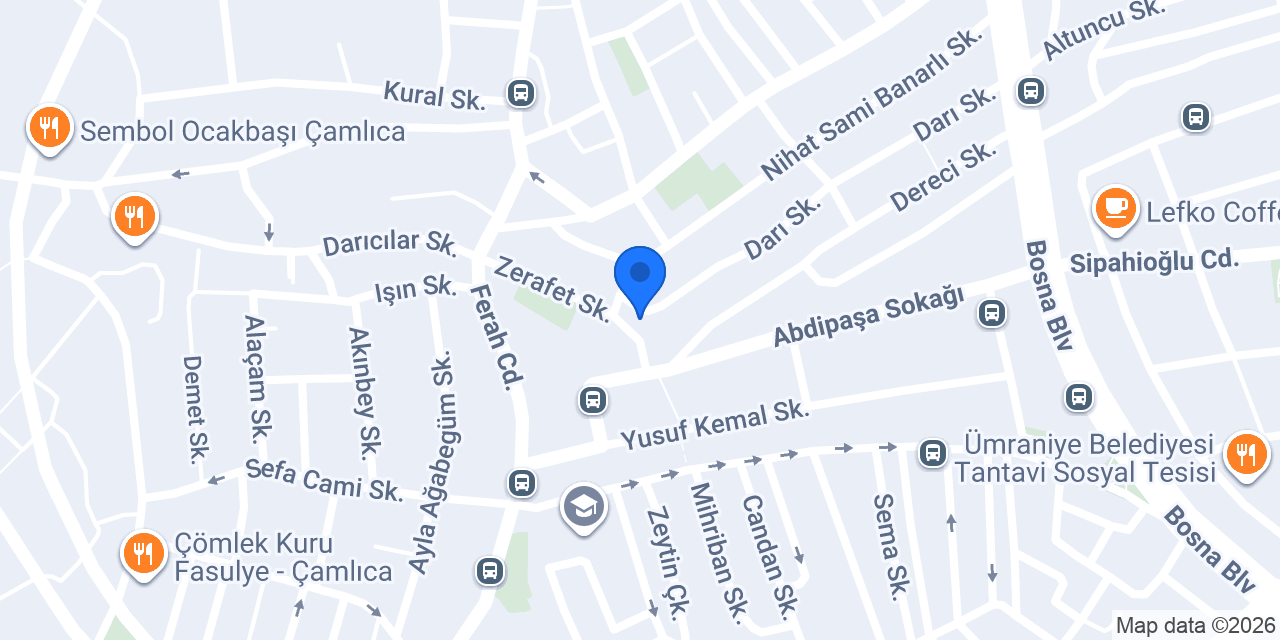 Mobil Taksi konumu
