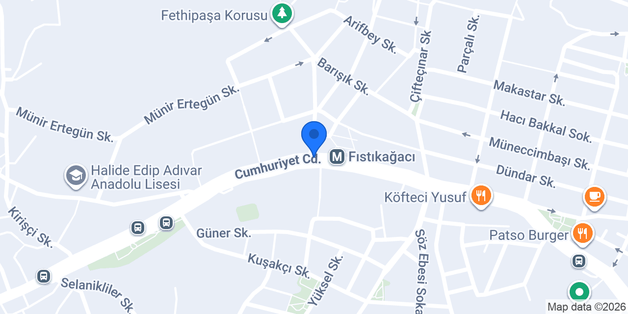 Üsküdar Tekel | Vegas Büfe konumu