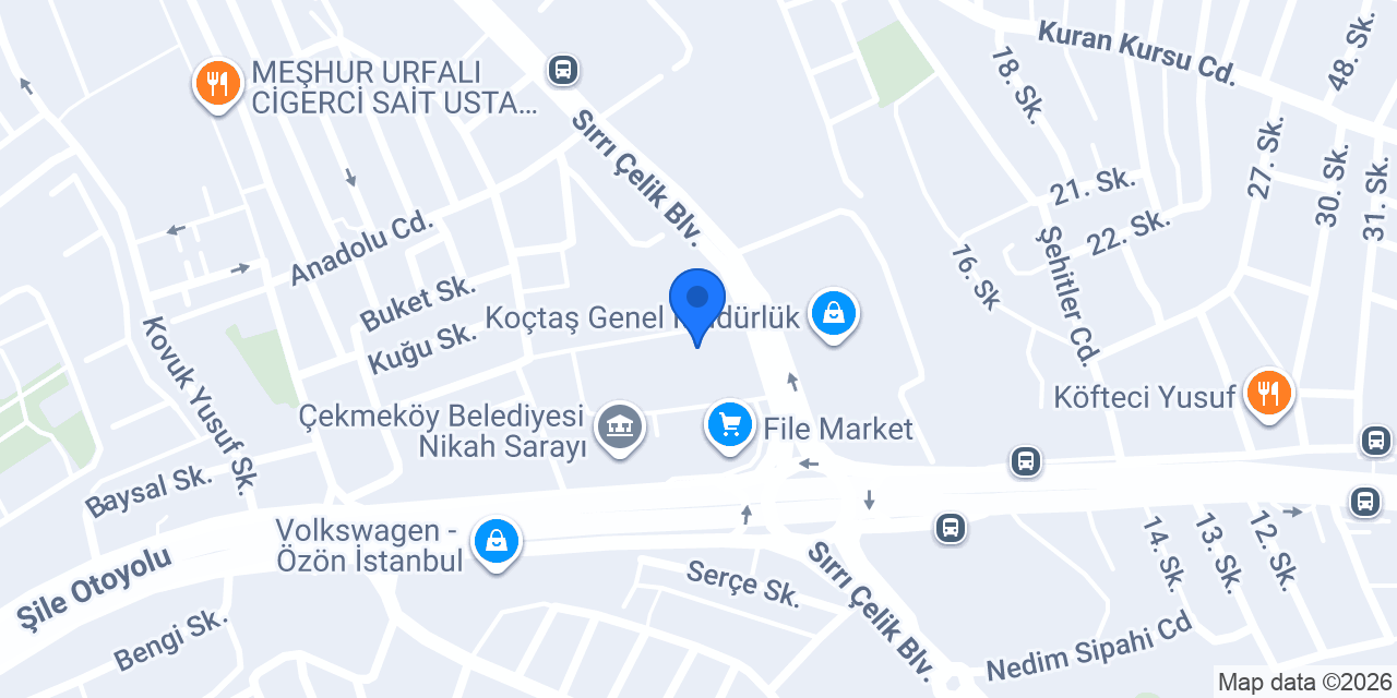 MİMOZA MÜHENDİSLİK konumu