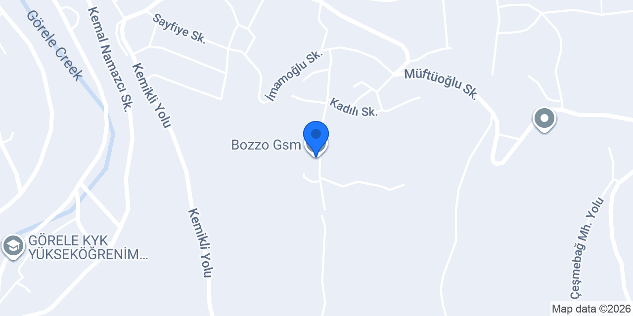 Bozzo Gsm konumu