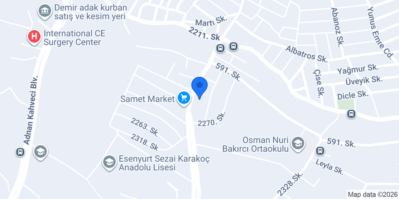 ALBAN YAPI MALZEME konumu