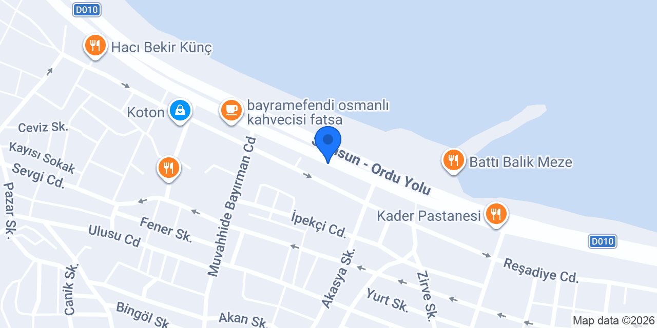 Auto kaptan konumu