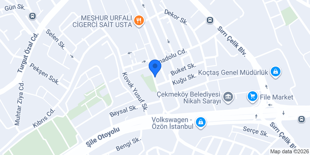 Akeller Unlu Mamulleri 2 konumu