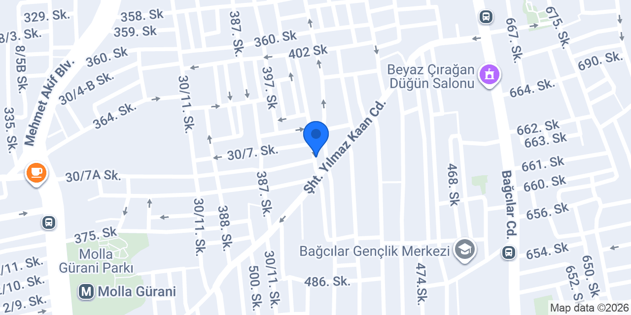 Özden Bay-Bayan Terzihanesi konumu