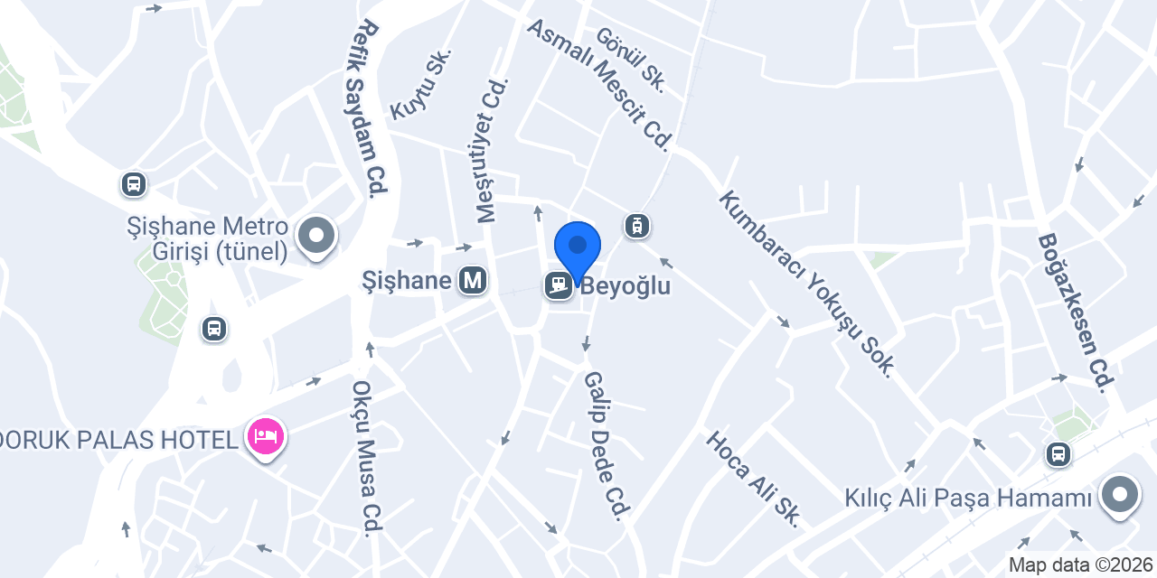 İstanbul Kitapçısı konumu