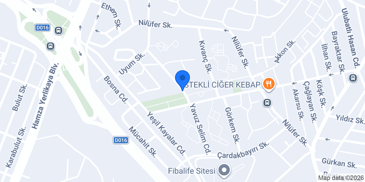 Beşyıldız Ekşioğlu İnşaat konumu