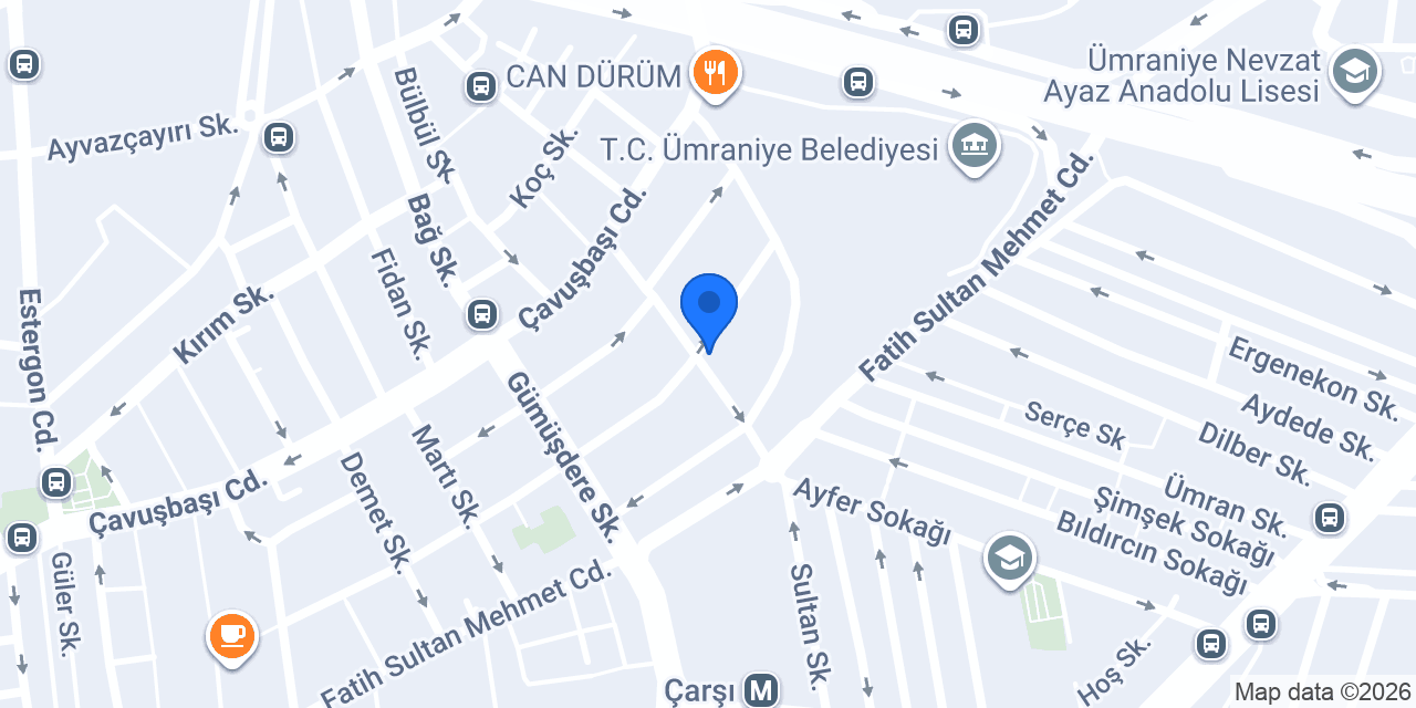 BK Bileşim konumu